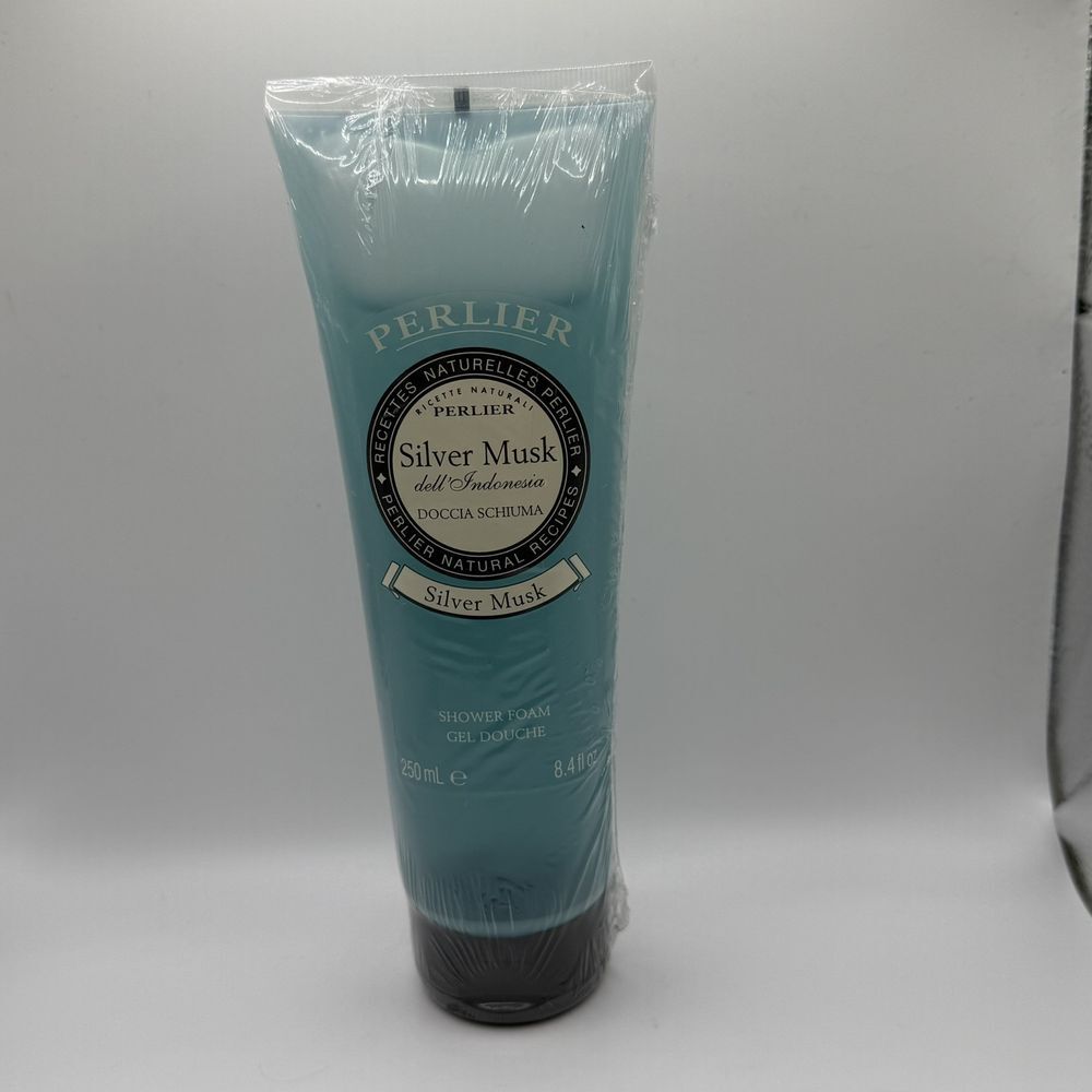 Perlier Silver‎ Musk Shower Foam 8.4 oz Sealed NEW